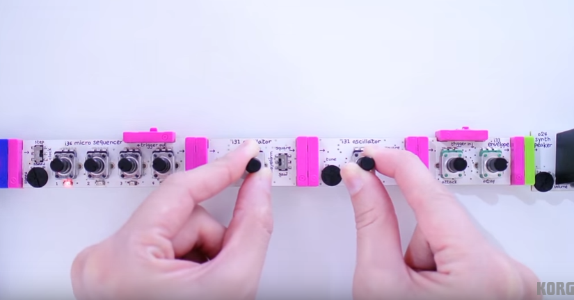 KORGこんなの作ってたのか littleBits Shyth Kit