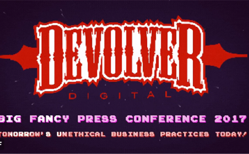 Devolver DigitalのE3 2017プレスカンファレンス「Big Fancy Press Conference 2017」